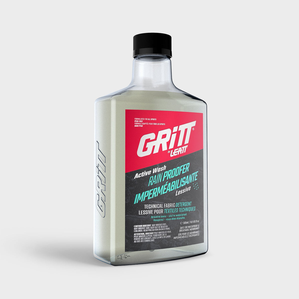 Rain Proofer Active Wash - 500ml / 16.9 fl oz - GRiTT by Leatt