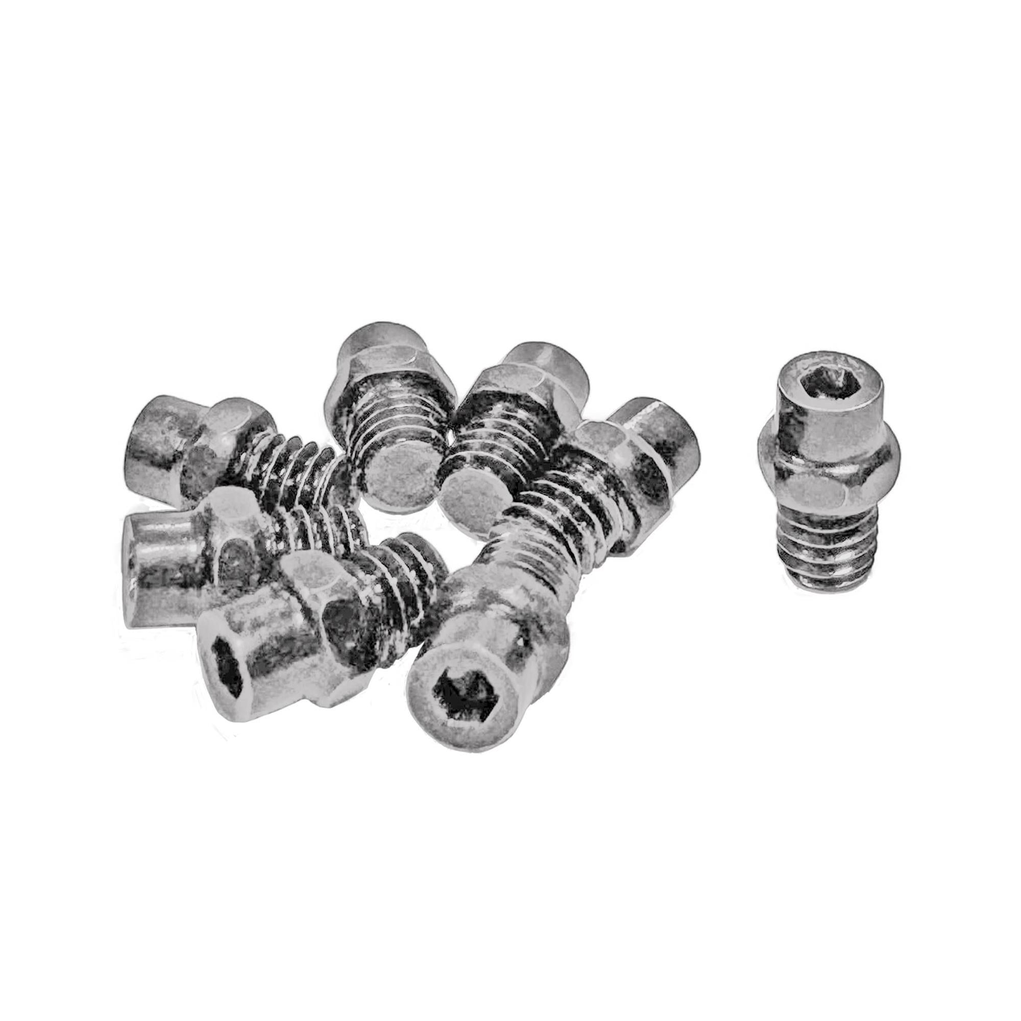 Pedal Pin Kit Clip-in 4mm 20pcs Silver