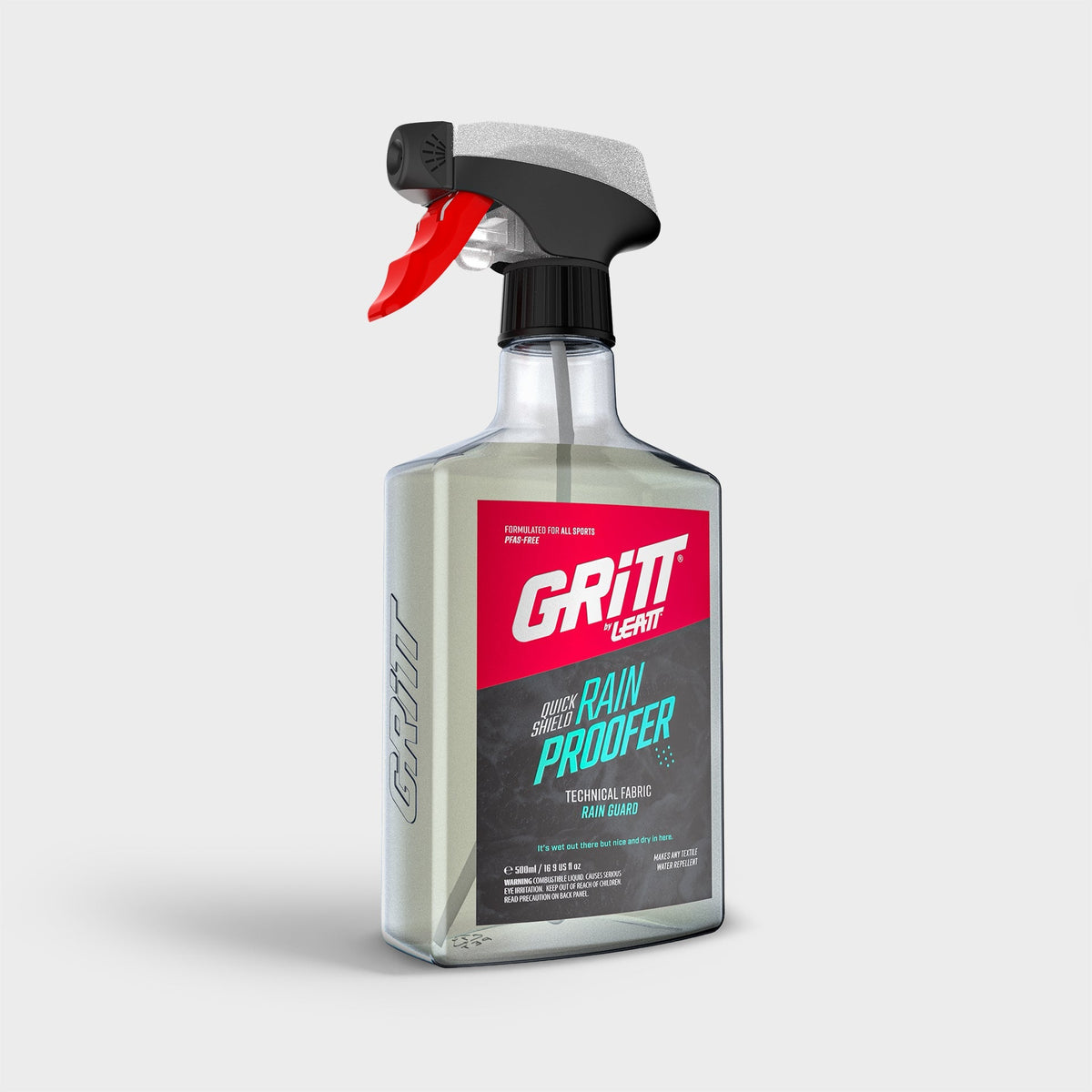 Rain Proofer Quick Shield Spray - 500ml / 16.9 fl oz - GRiTT by Leatt